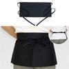 1 Piece Kitchen Canvas Apron Ladies Restaurant Waitress Apron With Extended Waistband And Reinforced Seams Half Apron