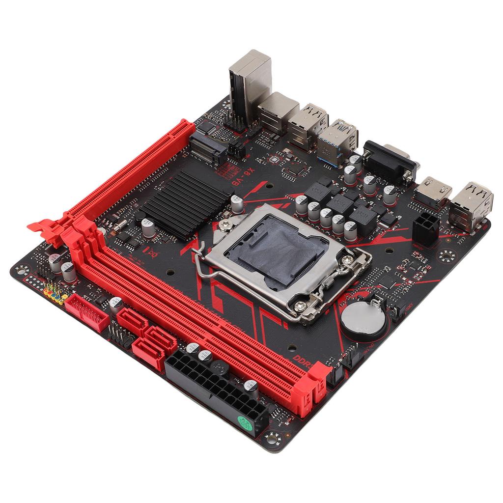 H81 Micro ITX Motherboard for LGA1150 DDR3 1920x1080 60Hz Serial ATA2.0 M.2 NVME Mining Motherboard for Core I7 I5 I3