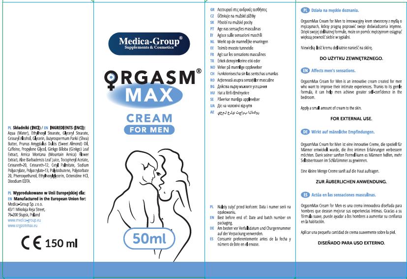 Orgasm Max For Men - Krem 50Ml