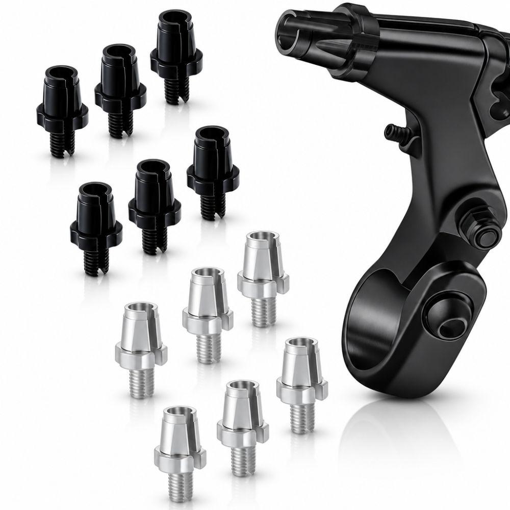 12PCS M7 Thread Bike Brake Lever Adjuster Screws Bike Brake Adjuster Screws  Brake Cable Adjustment M7