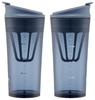 Skater Shaker with Flap and Memory Blue Tumbler, 420ml, Stick, Gray, PTBFS4-A
