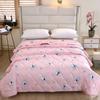 Quilt Comfortable Summer Sleep Brushed Printed Summer  Cool Blanket Skin-friendly Air-conditioning Comforter Bedspread Bed Cover