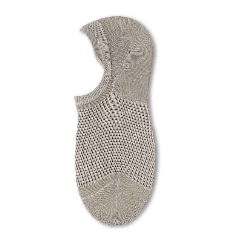 Men's Summer Mesh Breathable 10A Antibacterial Invisible Shallow Mouth Do Not Fall Off with The Boat Socks