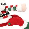 Seasonal Window Treatments Christmas Curtain Tiebacks, Santa Snowman Reindeer Fasteners, Buckles Festive Decor for Home, Holiday Party