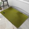 Jacenvly New Wall Decor, Summer Carpet for Front Door, Super Absorbent Quick-Drying Non-Slip Mat with Rubber Backing, Washable Soft Bathroom Bathtub