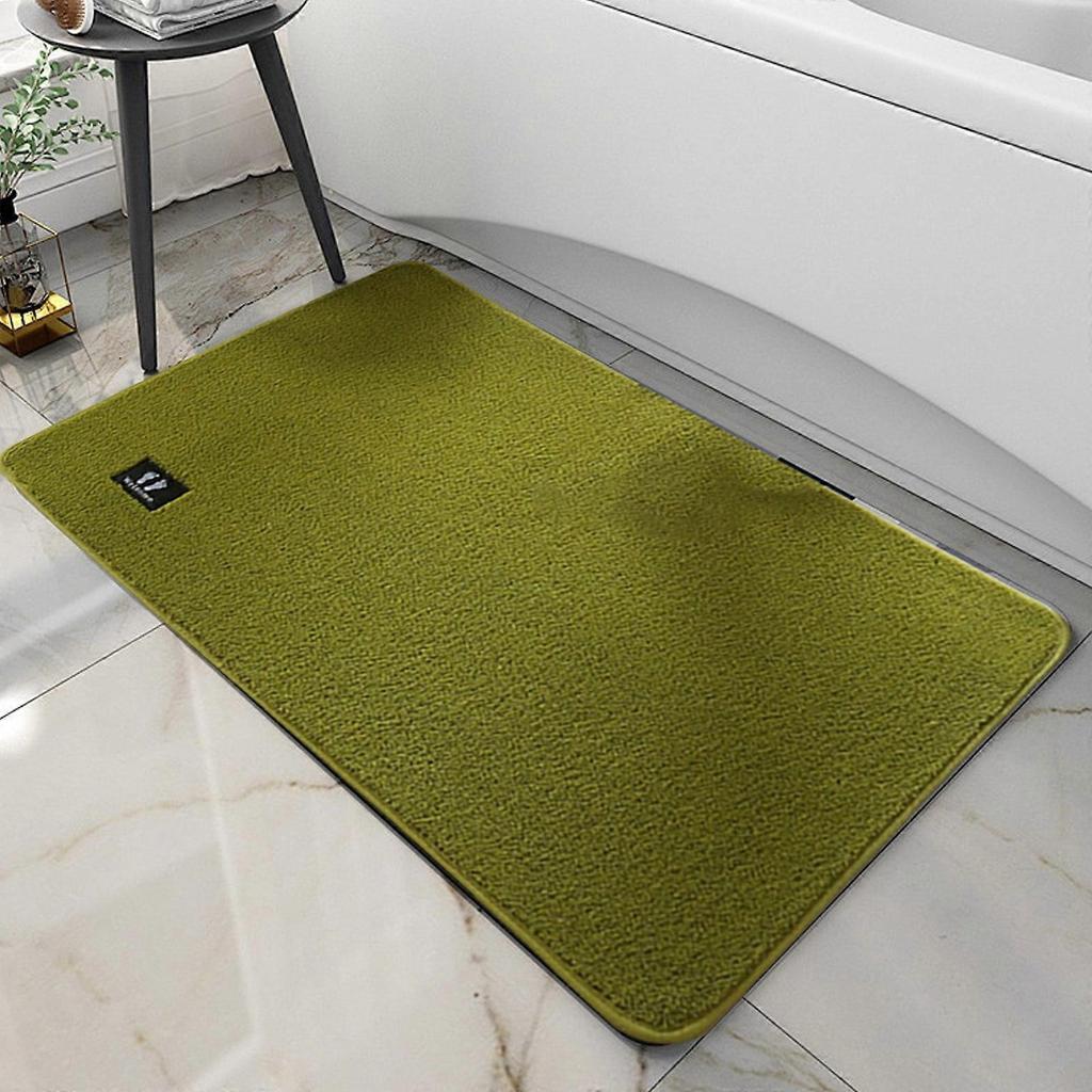 Jacenvly New Wall Decor, Summer Carpet for Front Door, Super Absorbent Quick-Drying Non-Slip Mat with Rubber Backing, Washable Soft Bathroom Bathtub