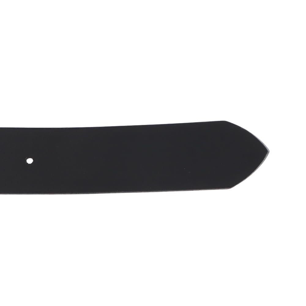 BRIEFING BG BUCKLE LEATHER BELT (BRG191M38) - Men's buckle leather belt with a Stars and Stripes motif.