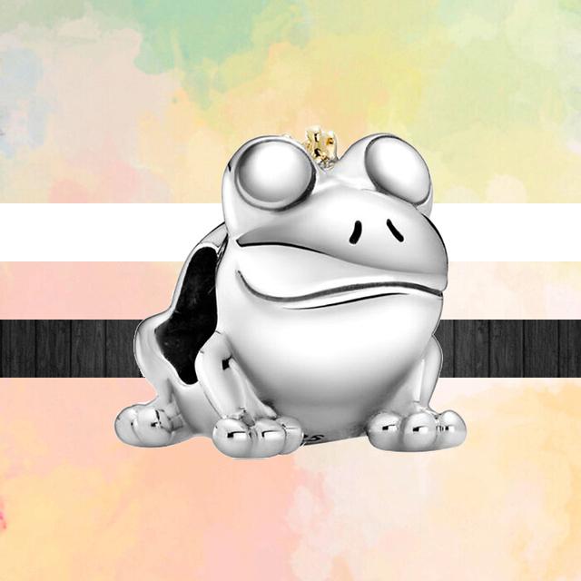 Neue Tier Stil Glückliche Katze Hund Panda Bär Löwe Schlange Kaninchen DIY Perlen Fit Original Mode Charms Silber Farbe Armbänder schmuck