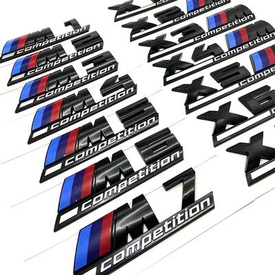 Good Car Emblem M Competition Badge Sticker For X1 X3 X4 X5 X7 X2 X6 F40 F10 G30 G20 G05 G07 E90 E60 F30 G01 G02 G32 G42 F25