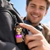 Animal Keychain with Light and Sound for Sensory Play