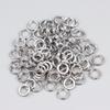 100Pcs Fishing Split Rings Stainless Steel 3.5-12Mm High Quality Strengthen Double Circle Round Snap Pesca Accessories