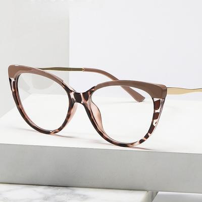 Photochromic Cat Eye Glasses Women Vintage Clear Lens Prescription Eyeglasses Frames Optical Spectacle Frames