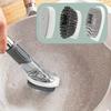 3 In 1 Dishwashing Brush Removable Sponge Dish Cleaning Brush Kitchen Cleaning Brush  Kitchen Use