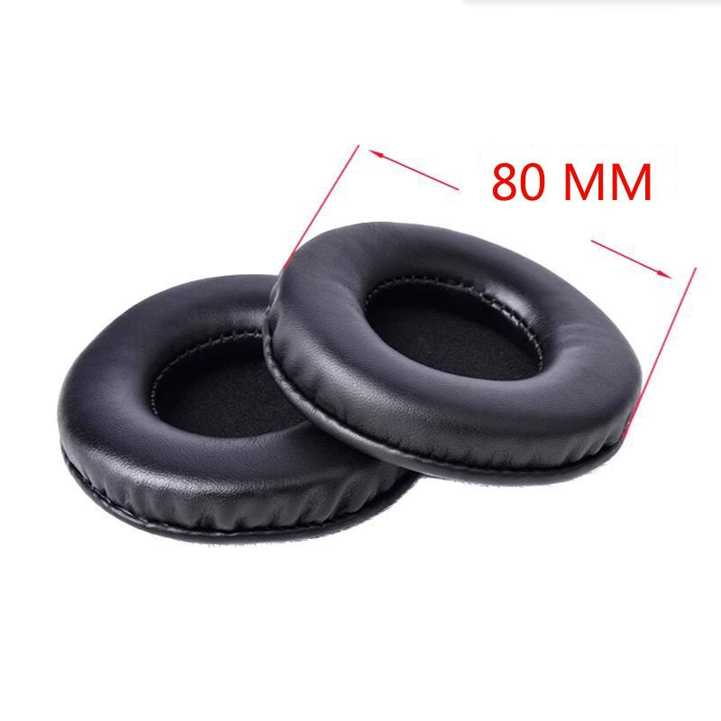 Oorkussentjes Voor Koptelefoons Covers Spons Leer Schuimkussen 40mm 50mm 55mm 60mm 65mm 70mm 75mm 80mm 85mm 90 95 100 105mm 110mm
