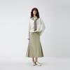 ELLE Elegant French Design Commuter Midi Skirt Women skirts ER52280