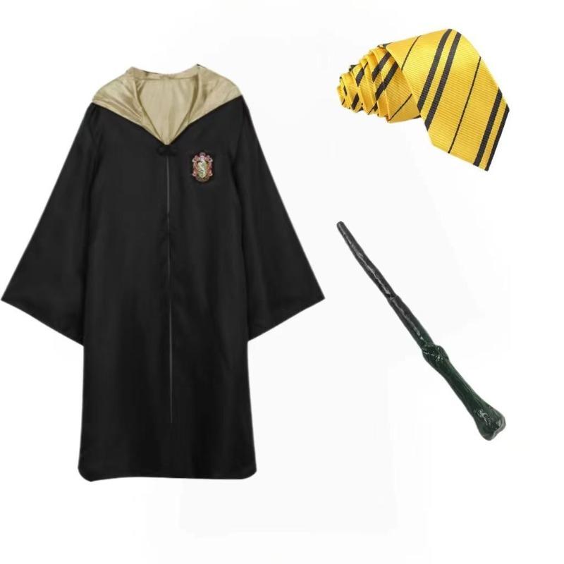 Harry Potter Cosplay Kostüm Magier Robe Kleidung Zubehör Erwachsene Kinder Schuluniform Halloween Umhang