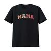 T-shirt Mama pour Maman Annonce de Grossesse Cool Fête des Mères Nouvelle Vie à venir vintage Lavé vêtements de designer Graphique Polyvalent