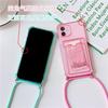 Samsung A11/A11 Mobile Phone Case S11ultraS11 Messenger Lanyard S11 Soft A11 Transparent Card Anti-drop