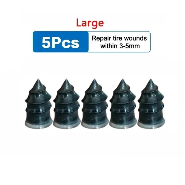 Car Motorcycle Vacuum Tyre Repair Nails Truck Scooter Bike Tire Puncture Repair Tubeless Tools Rubber Metal Accessories