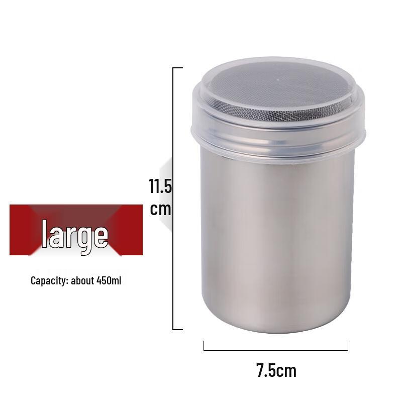 Stainless Steel Powder Sifter Set