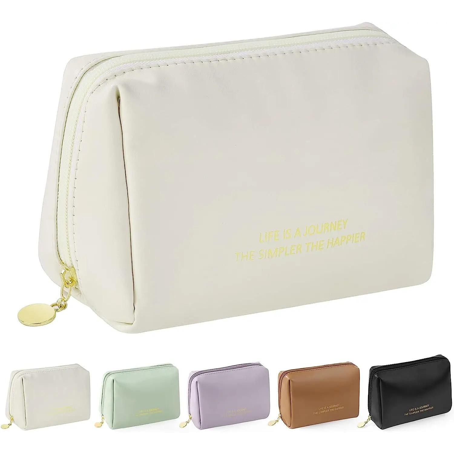 Женская маленькая косметичка, классическая водонепроницаемая дорожная косметичка-органайзер, кошелек для макияжа, косметичка для хранения, мини-туалетные принадлежности