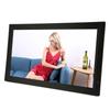 21.5 Inch Digital Photo Frame IPS Screen 1920x1080 HD Advertising Machine with Remote Control Black 100‑240V EU Plug