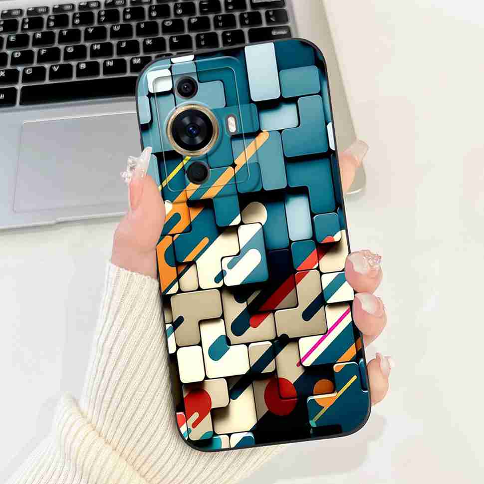 Colorful Flower Butterfly For Huawei Nova 11 Pro Case Silicone Soft TPU Cover Case For Huawei Nova 11 Nova11 Pro Shell