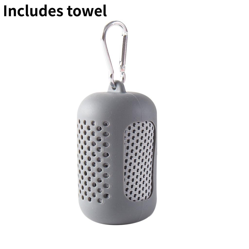 Portable Mini Towel Cover,Including Sports Towels,Can Be Hung Freely,Suitable for Outdoor Fitness,Gym Running,Quick Drying Towel
