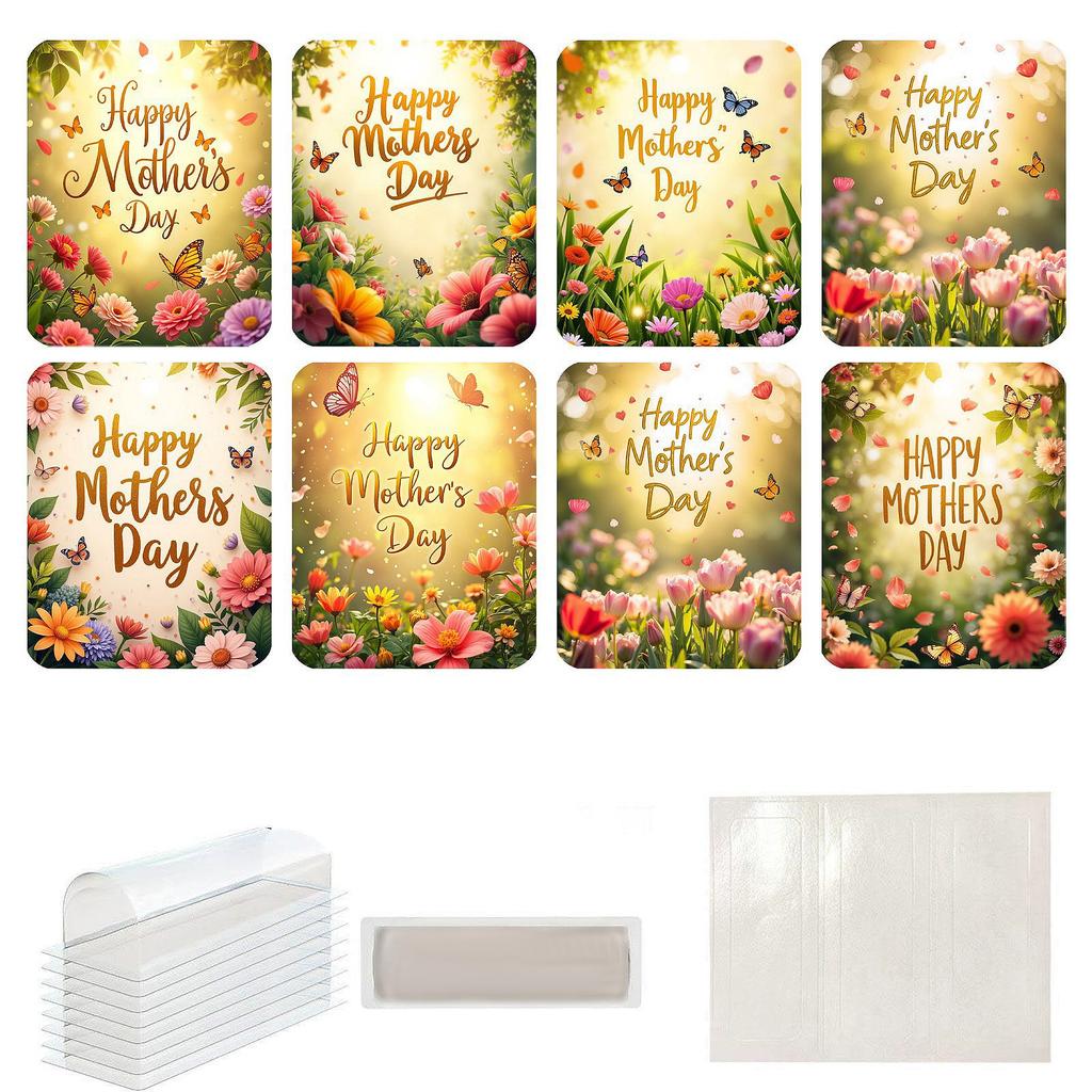 Muttertagsthemen Kreative Geldbörsen-Einsteckkarten und Geschenkdekorationsset