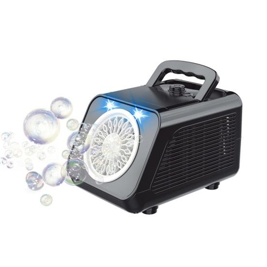 Seifenblasenmaschine für Kinder Hohe Leistung Wiederaufladbarer Seifenblasenmacher Tragbarer Rotierender Seifenblasenbläser für Drinnen Draußen Hochzeiten Partys