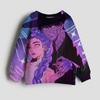 Kpop Demon Hunter Girls Sweatshirt Rumi Mira Zoey Cute Hoodies Kids Spring Autumn Pullover Children Long Sleeves Clothes Gift