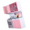 Mini Kitchen Pretend Role Play Toy Set Funny Kitchenware Playing House Gifts for Children Girls