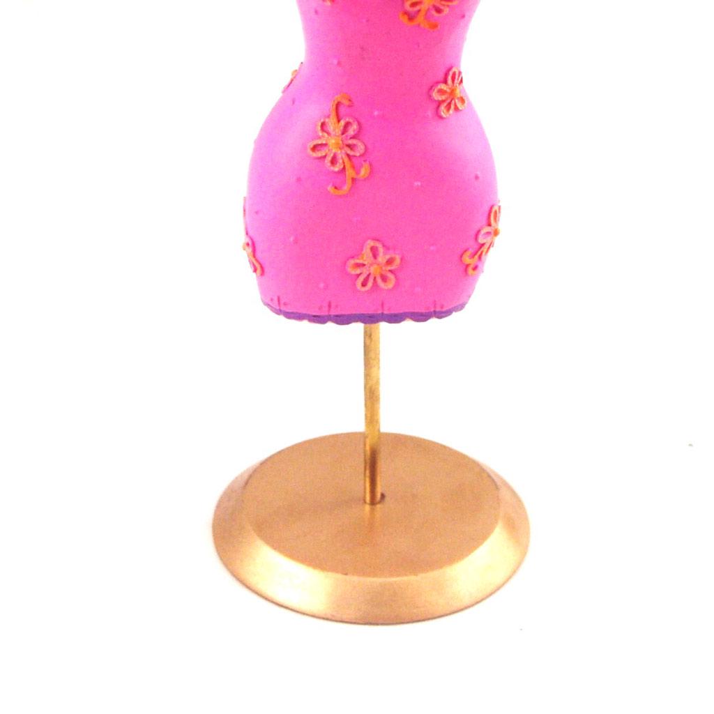 Les Trésors De Lily [D4641] - Porte-Bracelets 'Marilyn' Rose