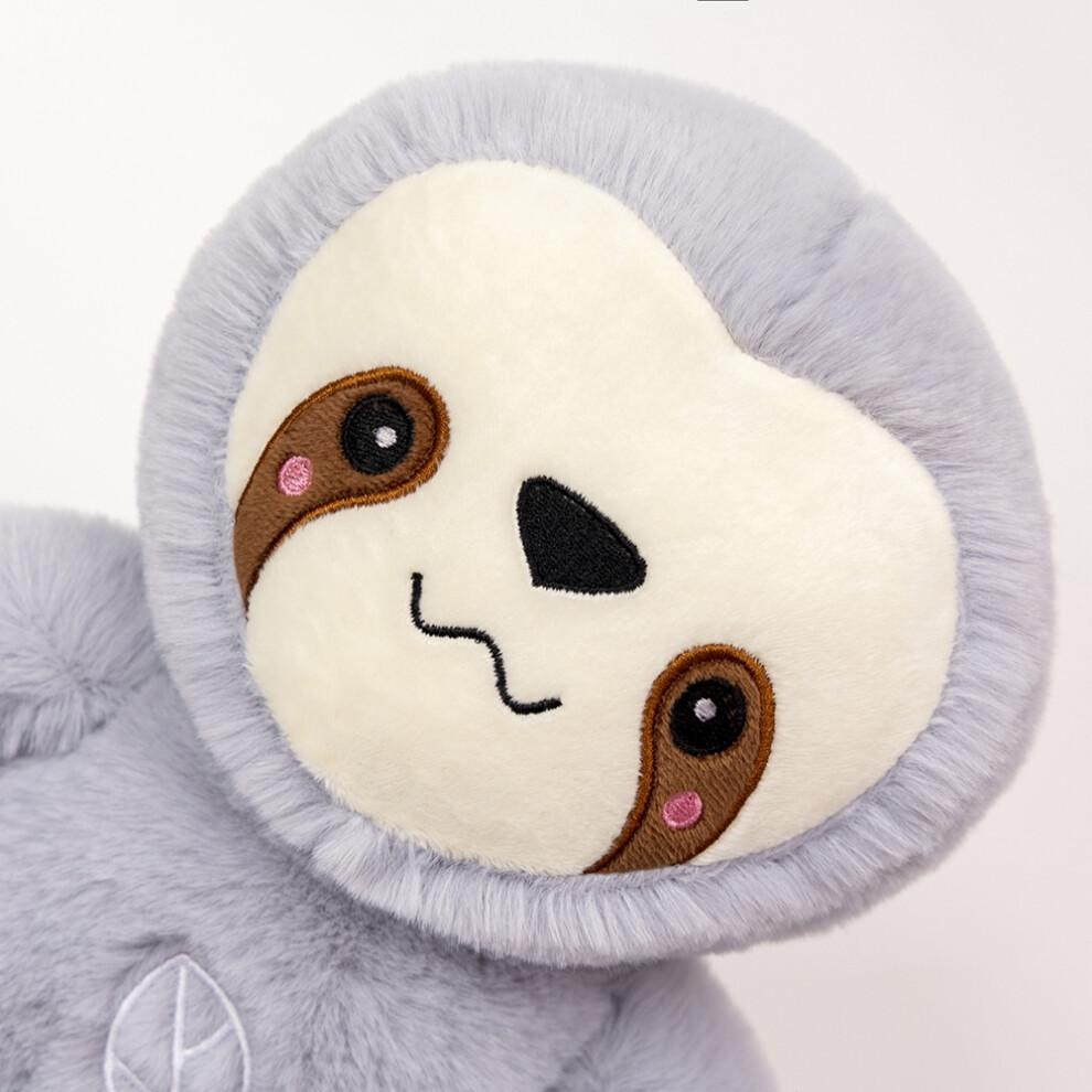 Breathing Sloth Plush Toy Baby Soothing Bear Doll Baby Sleep Companion Sound and Light Plushie