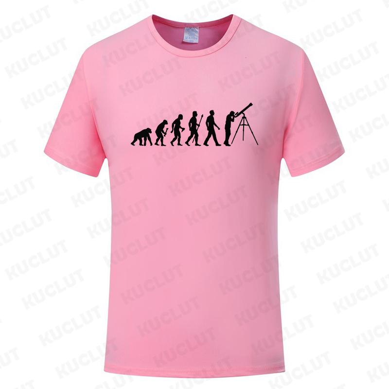 Unisex Astronomy Evolution Science Space Printed T-Shirt Unisex Fashion Casual Short Sleeve O-neck Tshirt Summer Loose Tee Shirts Clothing