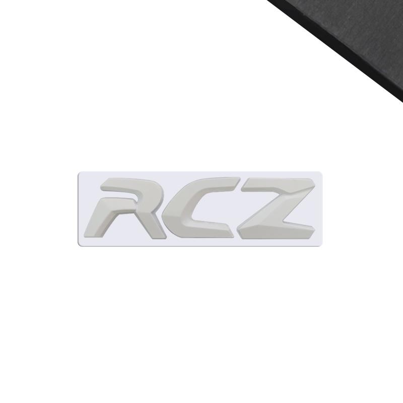 3D-Styling Für RCZ 407 408 508 2008 3008 4008 5008 107 WMBD6 Metall-Emblem Auto-Buchstaben Heckklappen-Aufkleber Abzeichen Auto-Zubehör