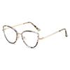 Fashion Anti-radiation Computer Glasses Retro Unisex Anti-blue Light Glasses Cat Eye Eyewear