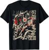 T-shirt Streetwear Japonais Cyberpunk Y2K Techwear Rétro Manga Anime