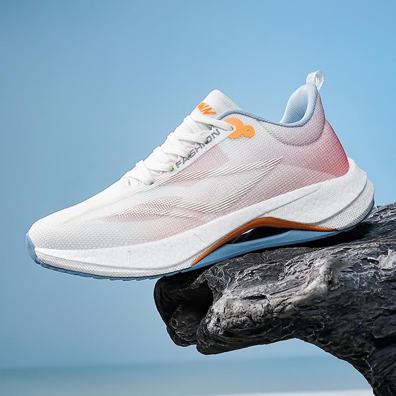 Ultra-light 21 Running Shoes Men's Professional Training High School Entrance Examination Sports + Silk Breathable Shock-absorbing Rebound Shoes Men'