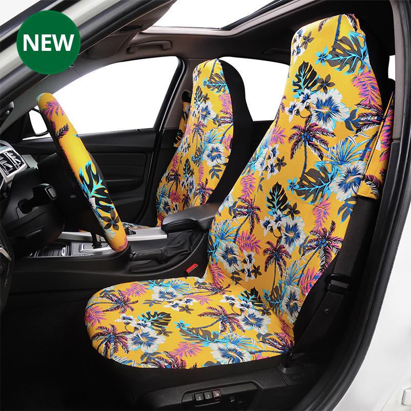 

Чехол на автомобильное сиденье с красочным узором, дышащий протектор