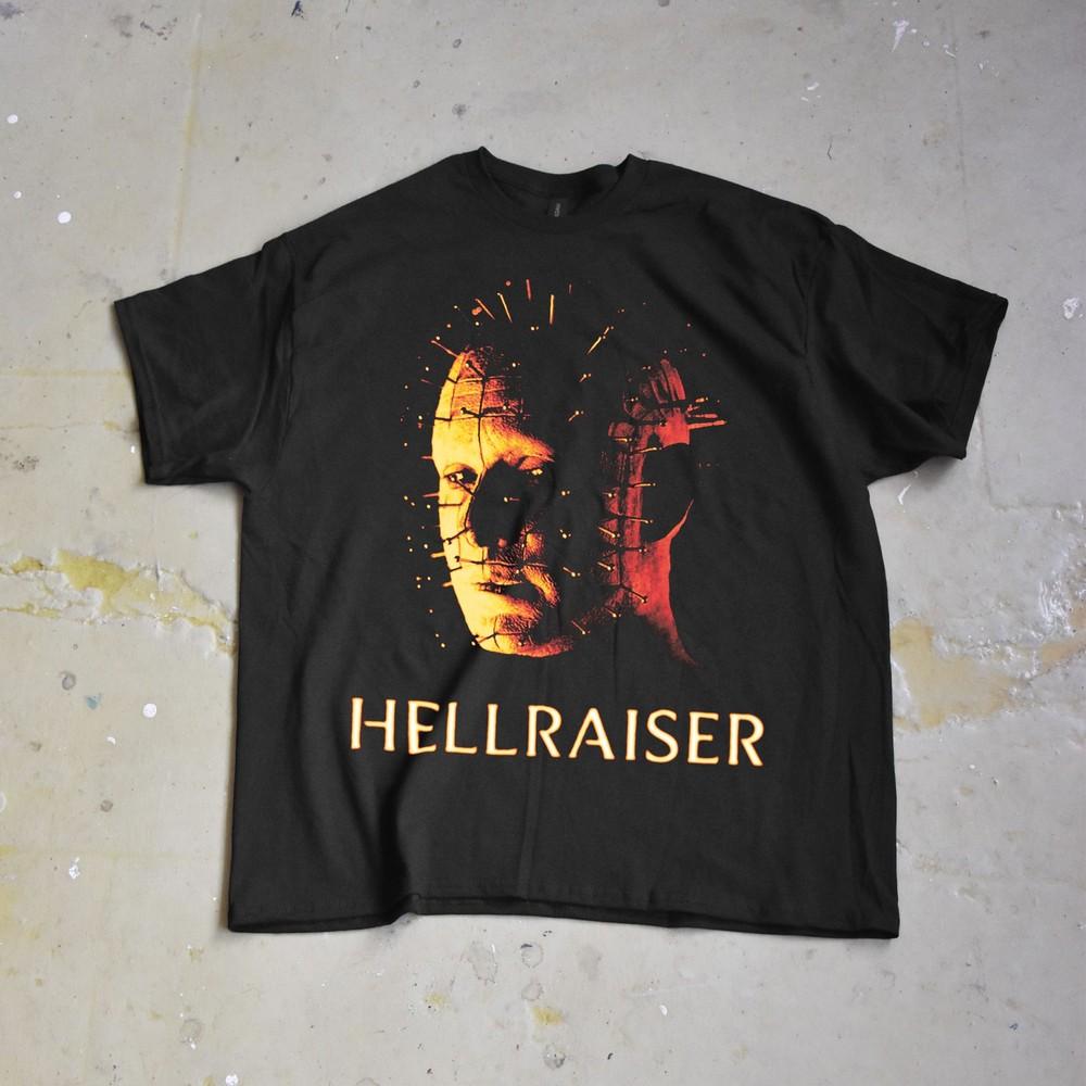 Hellraiser T Shirt Clive Barker Horror Movie Tee Pinhead Cult Unisex T-Shirt XXXL