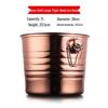 Rose Gold Tiger Head Stainless Steel Ice Bucket