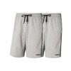Men's adidas Stripe Logo Training Knit Casual Sports Shorts Gray DU7831