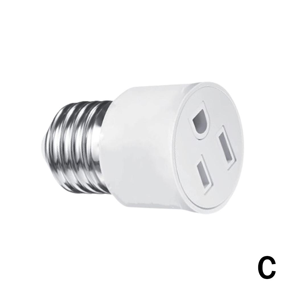 

E27 в EU US конвертер патрон лампы винтовой цоколь E27 европейский 2/3 штекер Америка Light A Q1U7 Tun the United States three -1pcs