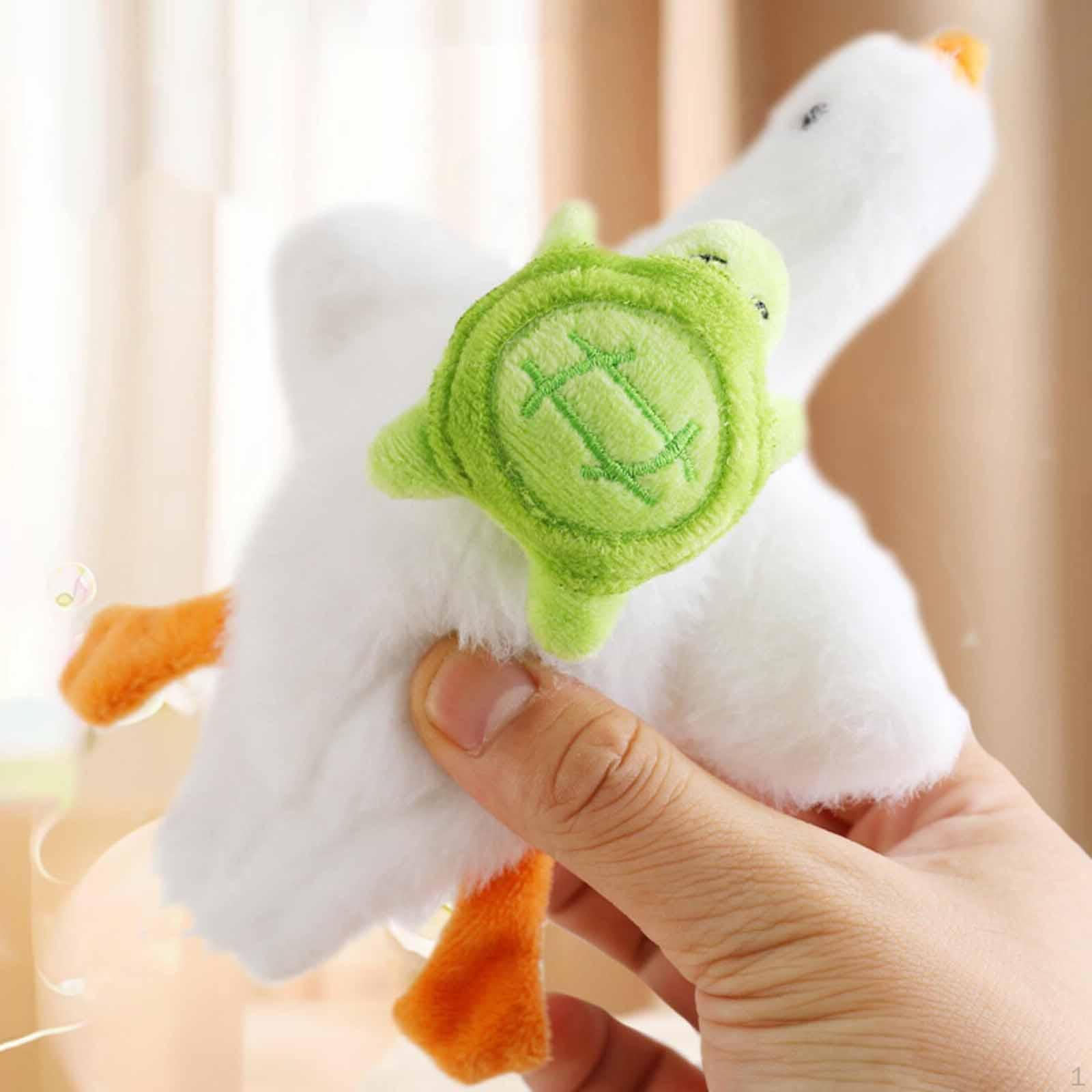 

Интерактивная игрушка для кошек, тренировка с крякающим звуком, прочная, для жевания, кусания и грызения, для всех пород, маленькая