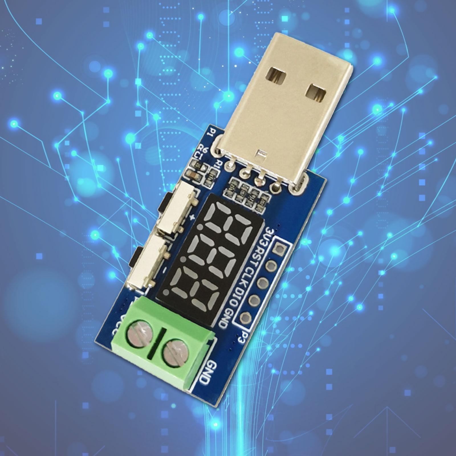 

Регульована напруга QC2.0 QC3.0 USB Decoy Trigger 3.6V-20V для електроніки та гаджетів Модуль електронного навантажувального обладнання