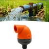Orange and Black Grey Agricultural Irrigation Exhaust Valve  Lawn Irrigation