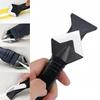1Set Multifunction Coner Caulking Tool Silicone Scraper Glue Remover Knife Angle Beauty Crevice Spatula Tool Grout Scraper