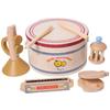 Denmark Infant & Toddler Wooden Percussion & Wind Instruments - Orff Music Teaching Aids