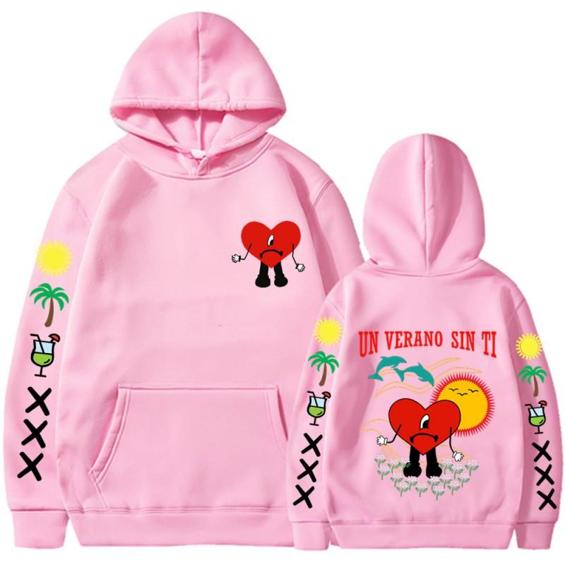 Bad Bunny Un Verano Sin Ti Hoodie Men Women Casual Graphic Sweatshirt